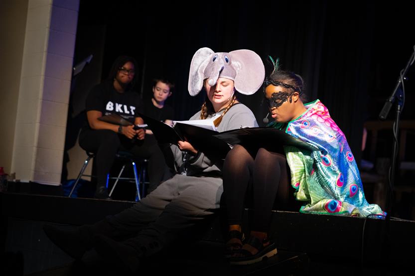 Students perform at Independence High theater